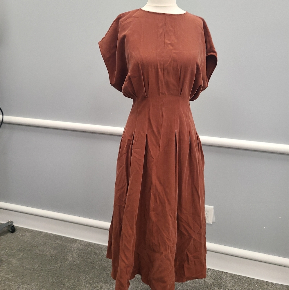 Nordstrom Rust Midi Dress NWT Size 1X